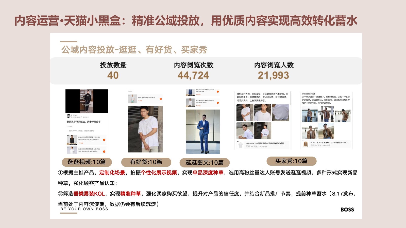 天猫小黑盒公域投放内容案例